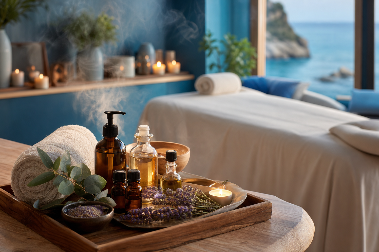 Aromatherapy Massage at Best Blue Radiance Spa