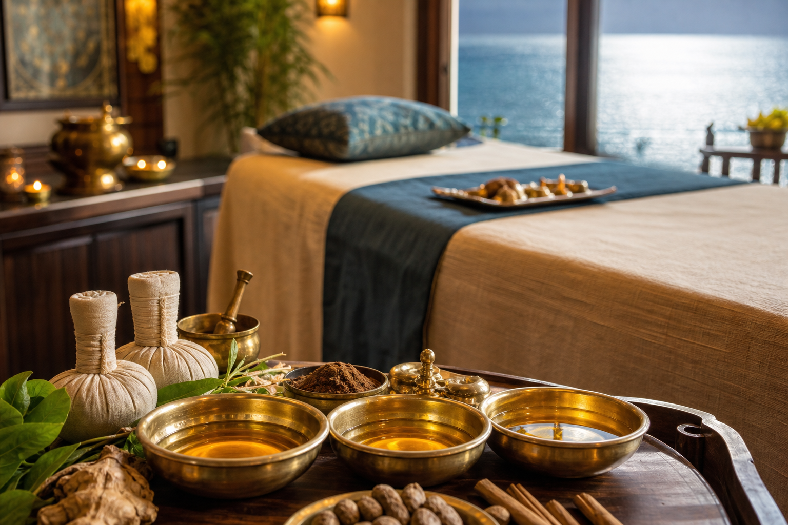 Ayurvedic Massage at Best Blue Radiance Spa