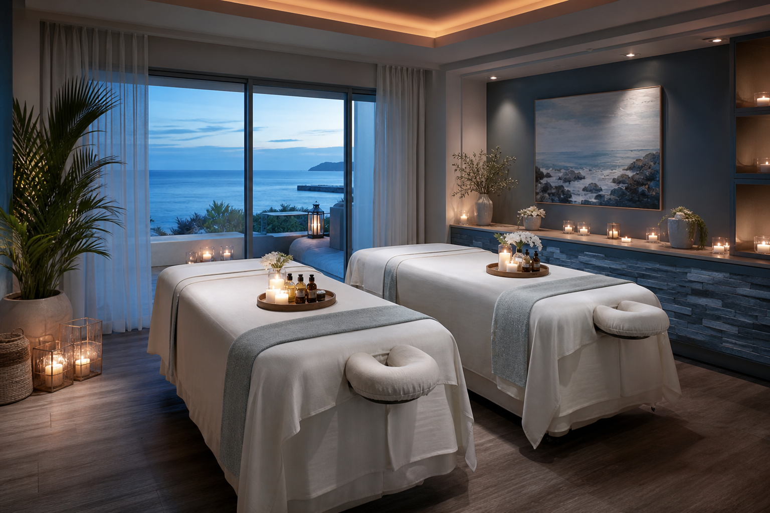 Spa wellness ambiance