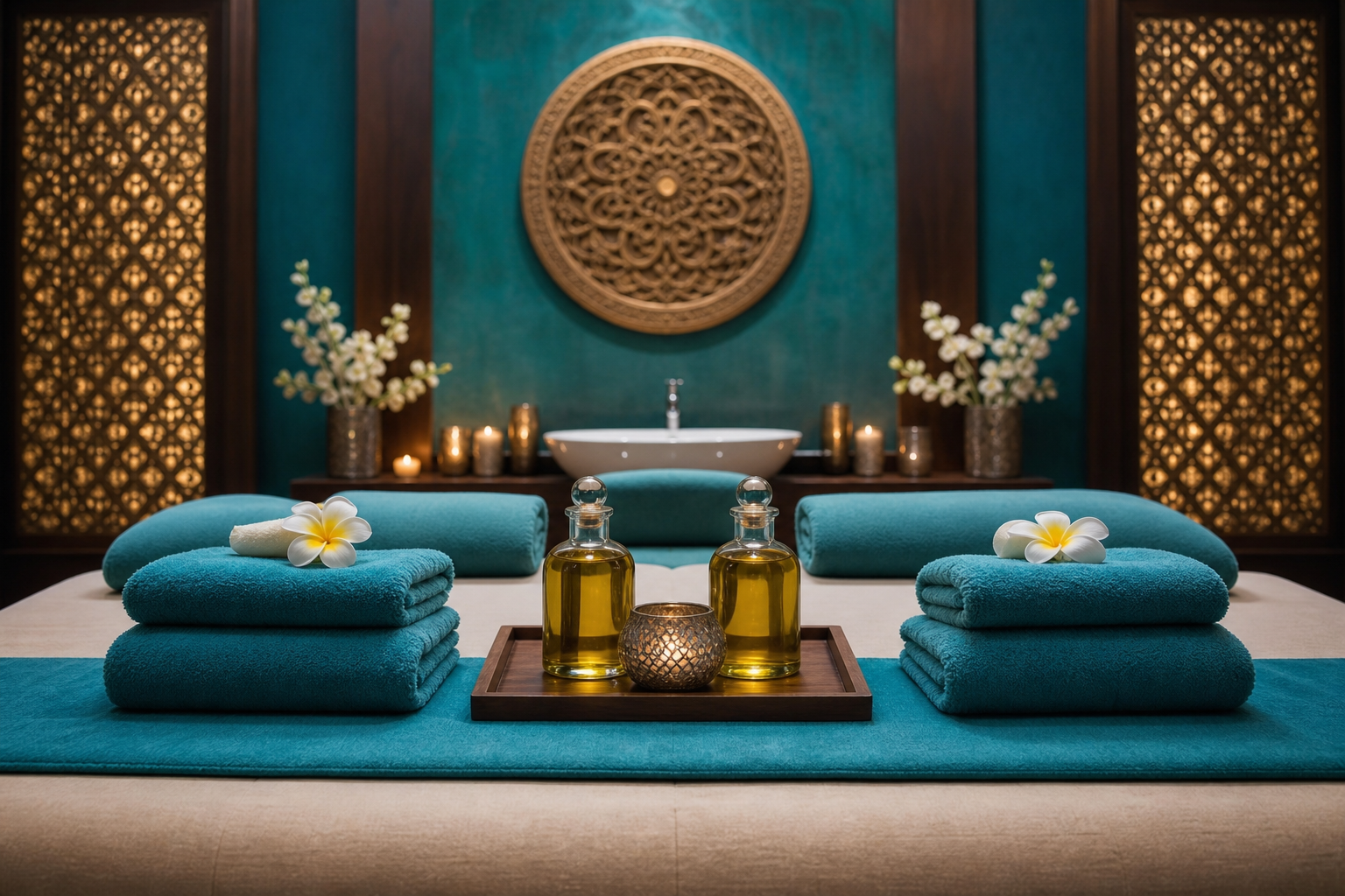 Four Hands Massage at Best Blue Radiance Spa