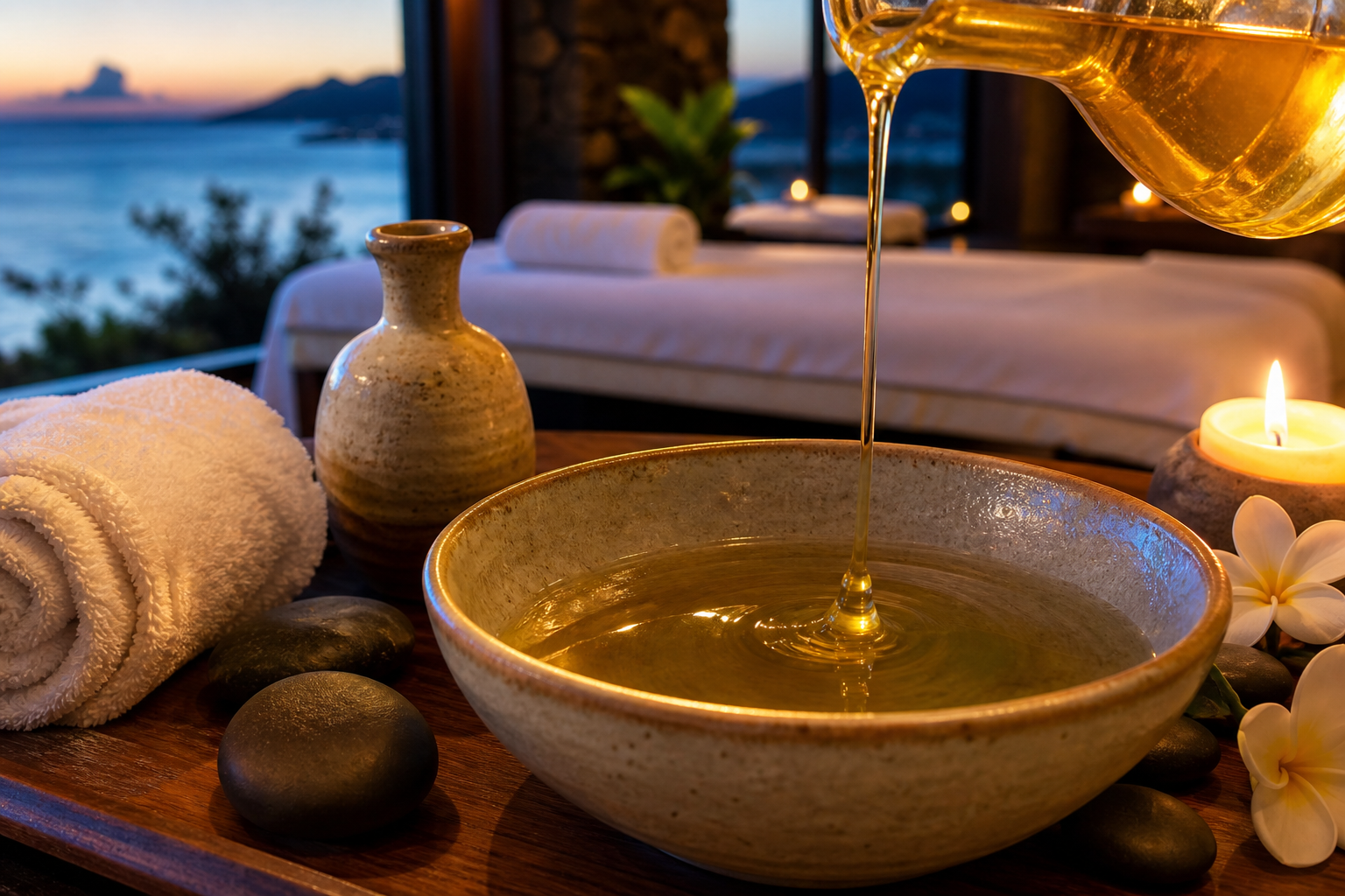 Oil Massage at Best Blue Radiance Spa